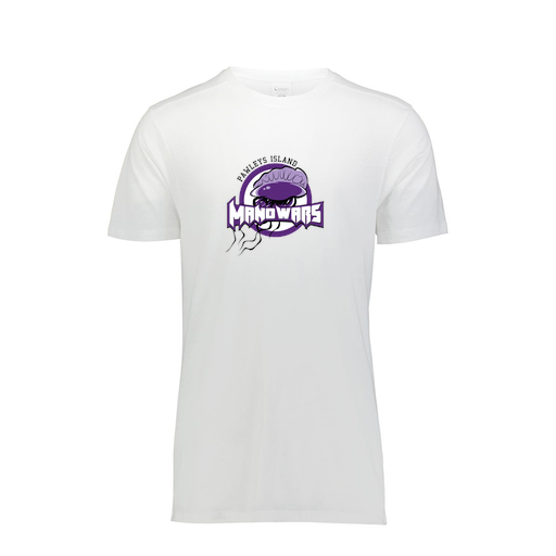 [FTSCUBWH-YS-LOGO1] Decker Youth Tri-Blend T-Shirt - Short Sleeve (Youth S, White, Logo 1)