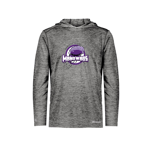 [FOLHCGBK-AS-LOGO1] Decker Men's Charge Hoodie (Adult S, Black, Logo 1)